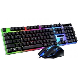 Комплект игровой с подсветкой клавиатура + мышь Zornwee ZE-9830