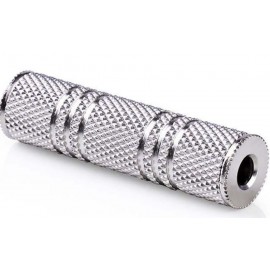 Соединитель 3.5 AUX (гнездо-гнездо) металл