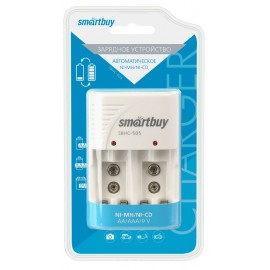 Зарядное сетевое для батарей AA/AAA x4 + 2 кроны Smartbuy SBHC-505