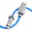 Кабель USB Type-C Hoco U113 100W blue