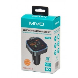 FM модулятор Bluetooth Mivo MF-02 PD3.0 QC3.0 42W