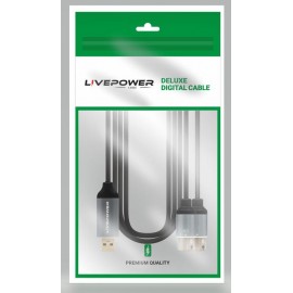 Кабель адаптер USB MIDI LivePower Аудио Premium H258 S283 1.8m