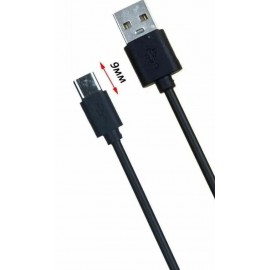 Кабель USB Type-C MR04T 1m длинный разъем 9mm