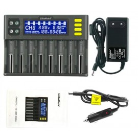 Зарядное сетевое для батарей 18650x6 , AA/AAA Liitokala Lii-S8