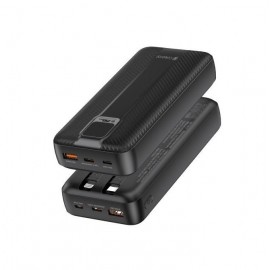 Power bank Celebrat PB-07 20000 mAh с быстрой зарядкой 22.5W черный