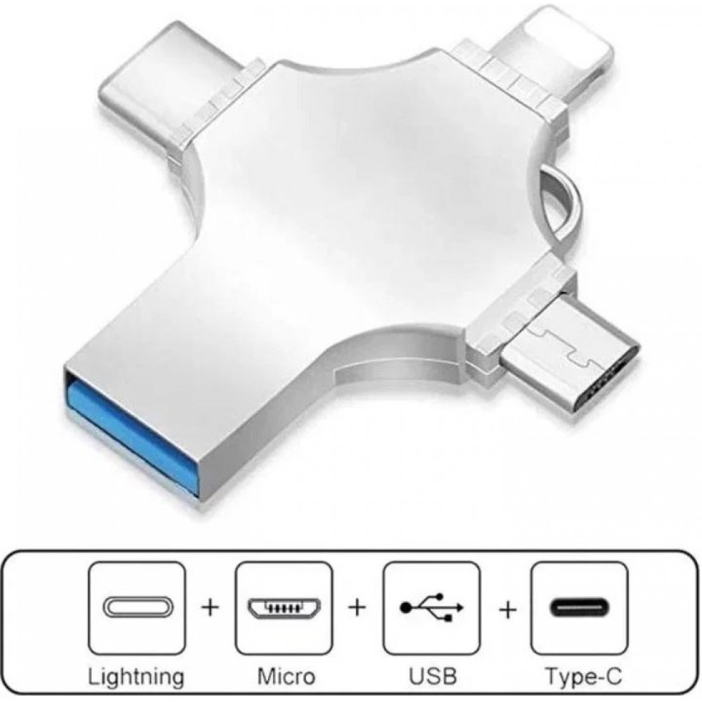 Флешка USB 3.0 64Gb Lider Mobile U20-64 4в1