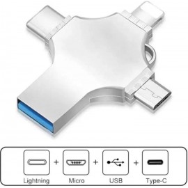 Флешка USB 3.0 128Gb Lider Mobile U20-128 4в1