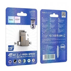 Флешка USB 3.2 128Gb Hoco UD14 с Type-C