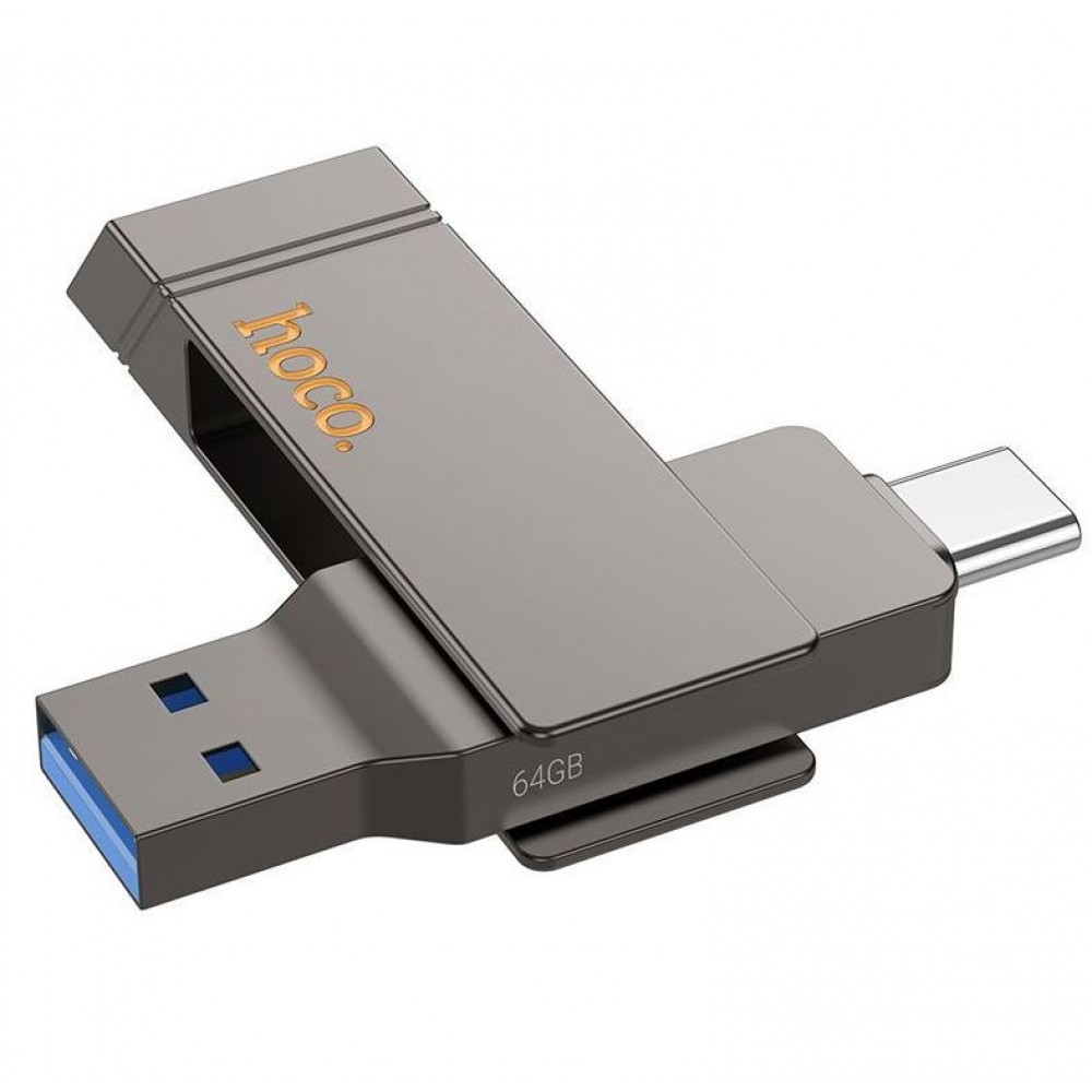 Флешка USB 3.0 64Gb Hoco UD15 с Type-C