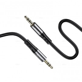 Кабель Aux 3.5-3.5 Jokade JA106 Silicone 1m черный