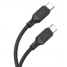 Кабель Type-C - Type-C PD 60W Hoco X90 1m черный