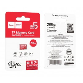 MicroSd 256Gb Hoco class10 A2 U3 V30 без адаптера