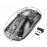 Мышка беспроводная Hoco GM29 Dual Bluetooth + USB, прозрачная