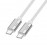 Кабель Type-C - Type-C PD 240W 5A Hoco U134 1.8m серый
