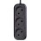 Удлинитель 3 розетки 5m Perfeo P16-012 PF_B4067 черный