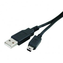 Кабель mini USB 5pin 1.5m с ферритом Alencom 57-015