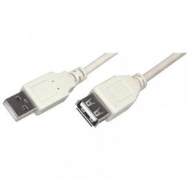 Кабель USB удлинитель AM-AF 1.5m с ферритом AlenCom 57-005